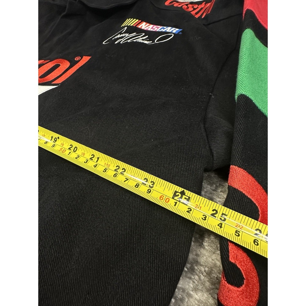Vintage Castrol GTX Casey Atwood RNHRA  Racing Jacket Men's L‎ 90s NASCAR - Picture 8 of 12
